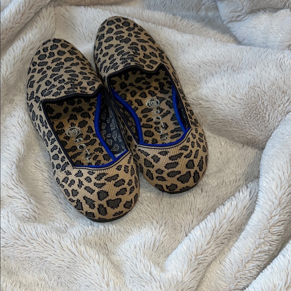 Rothy’s Leopard Print Women's Loafers - Picture 6 of 7